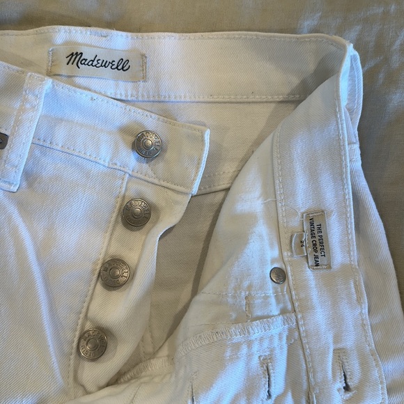 Madewell white jeans - Picture 2 of 3